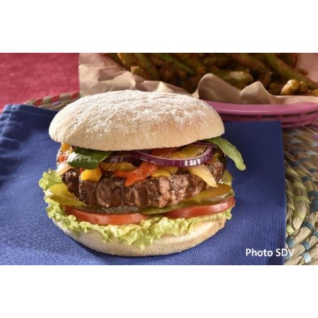  Bap fariné boeuf poivrons 