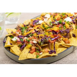  Nachos slow cooked beef 