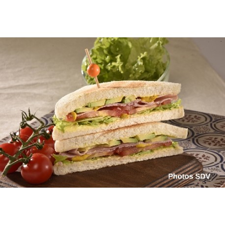  Club Sandwich Jambon Avocat French's 