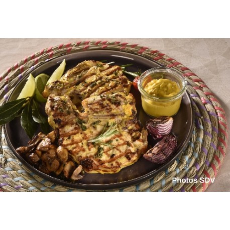  Côtes de porc à la moutarde French's 