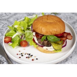  Burger patato bun black pepper 