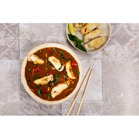  Curry rouge de gyozas 