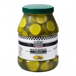 7992 - PICKLED GHERKINS RONDELLES - Cornichons marinés tranchés
