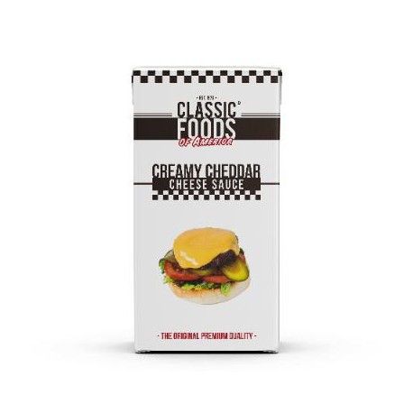 8018 - CREAMY CHEDDAR CHEESE SAUCE