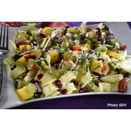  Salade mango avocat 