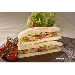  Club Sandwich Jambon Avocat French's 