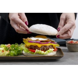  Burger baps egg and beef 