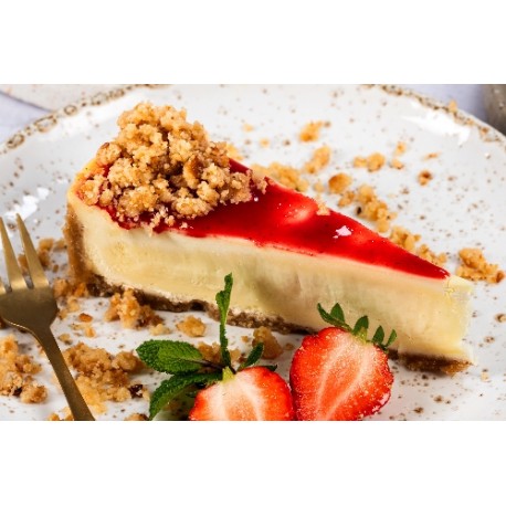  Cheesecake fraise et crumble 