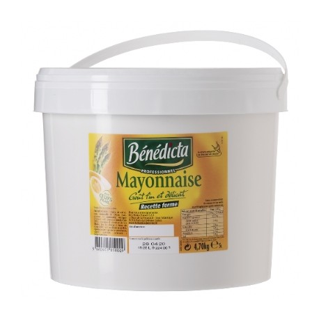 6834 - MAYONNAISE NATURE  SEAU