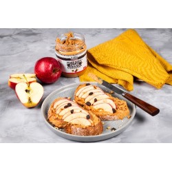  Toast peanut pomme chocolat 