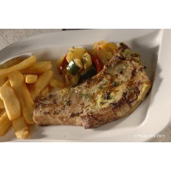  Côte de porc grillée French's miel 