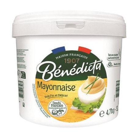 6834 - MAYONNAISE NATURE  SEAU