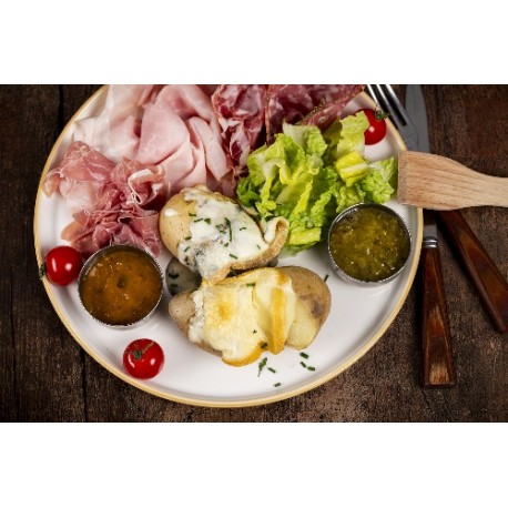  Raclette et pickles 