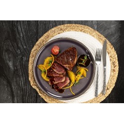  Magret de canard mariné au soja et à l'orange 