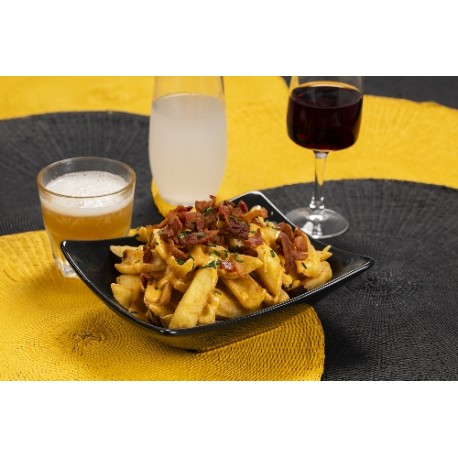  Bacon loaded fries 