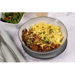  Pulled pork et son Mc and cheese 