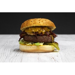  Curry beef burger mais 