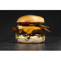  Bacon Beef Cheddar BBC burger 