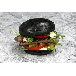  Happy black burger 