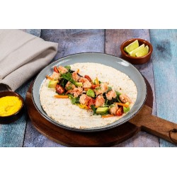  Wrap lobster, crudités et avocat 