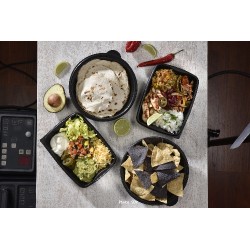  Box à partager nachos et tortillas de blé 