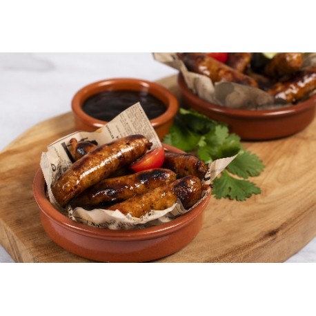8056 - MINI SAUCISSES BBQ CAJUN - PORC