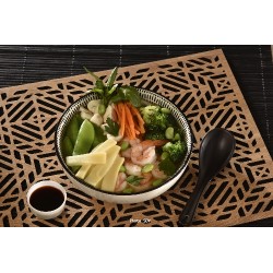  Bouillon thaï aux crevettes 