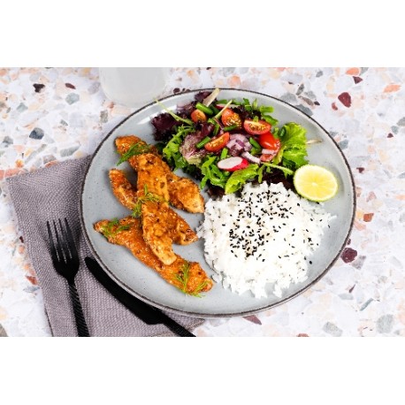 Aiguillettes poulet korean sauce 