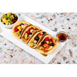  Pancakes tacos de fruits 